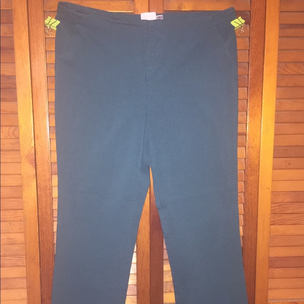 Worthington women’s modern fit pant size 14 green
